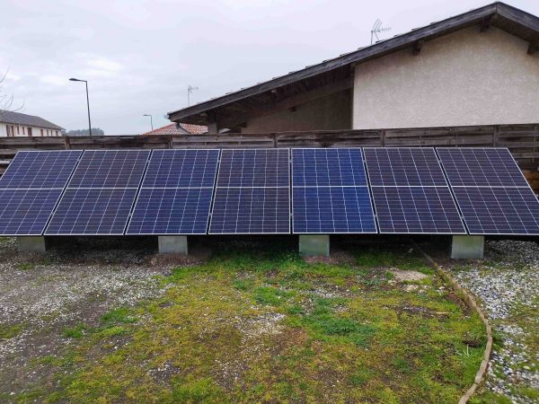 INSTALLATION AU SOL PLUG EN PLAY AUTOCONSOMMATION